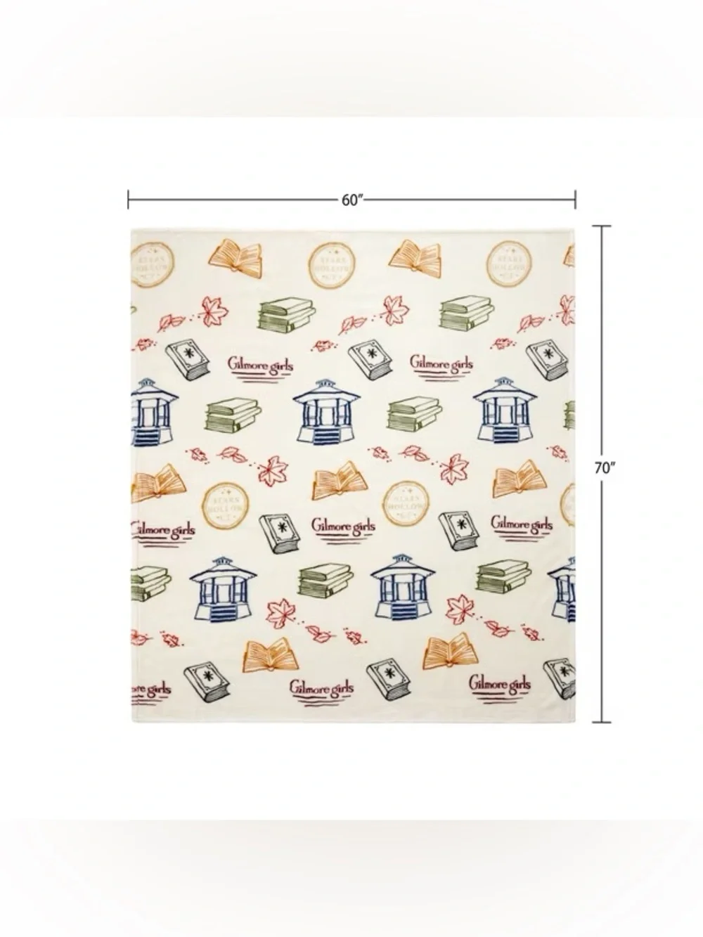 Gilmore Girls Licensed Adult Halloween Silk Touch Throw Blankets, 60